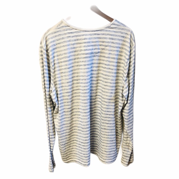 Stitch Fix Heritage Three Button Striped Tee XL - Picture 2 of 6